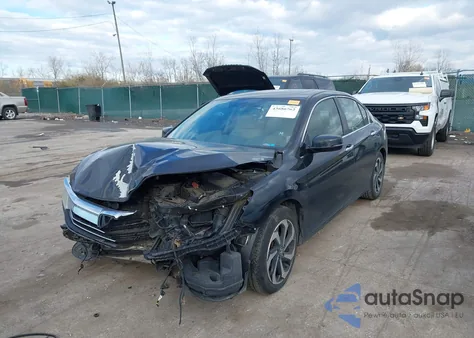 2017 Honda Accord Ex-L from USA, damaged, VIN 1HGCR2F89HA028026